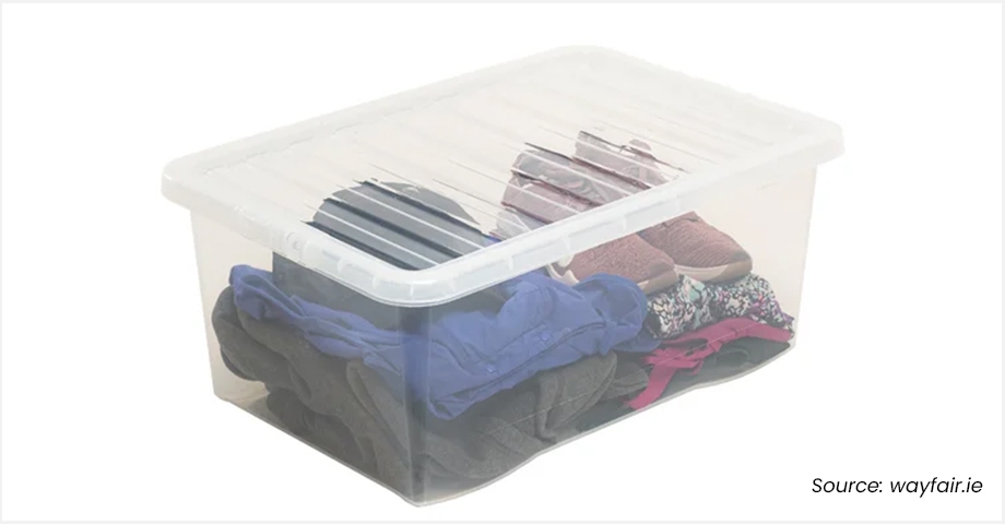 Invest in organisation shelves and products business storage