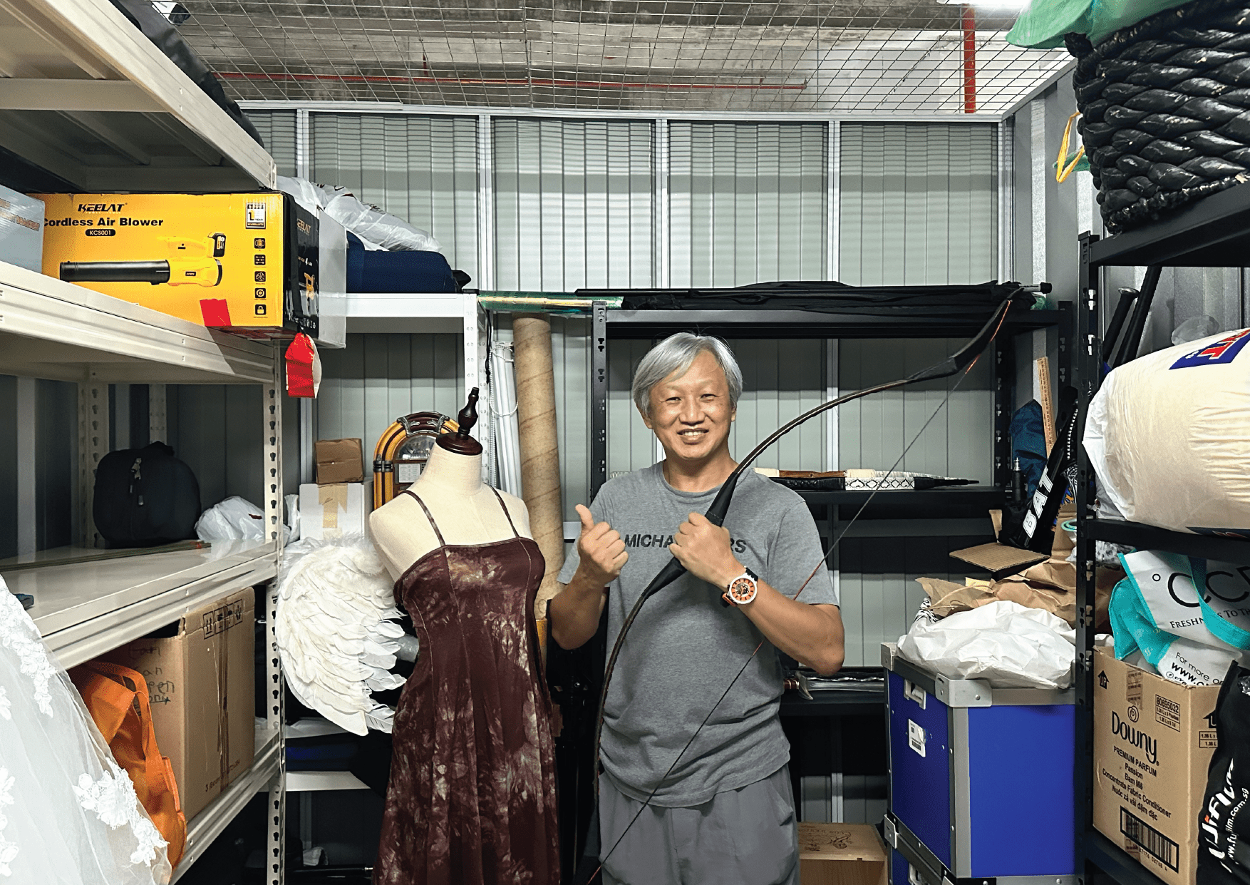 Peter has chosen us to store for his hobbies